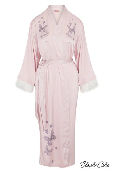 Dolly Feather Robe - Polkadots & Moonbeams LABlack Cake ClothingDolly Feather Robe