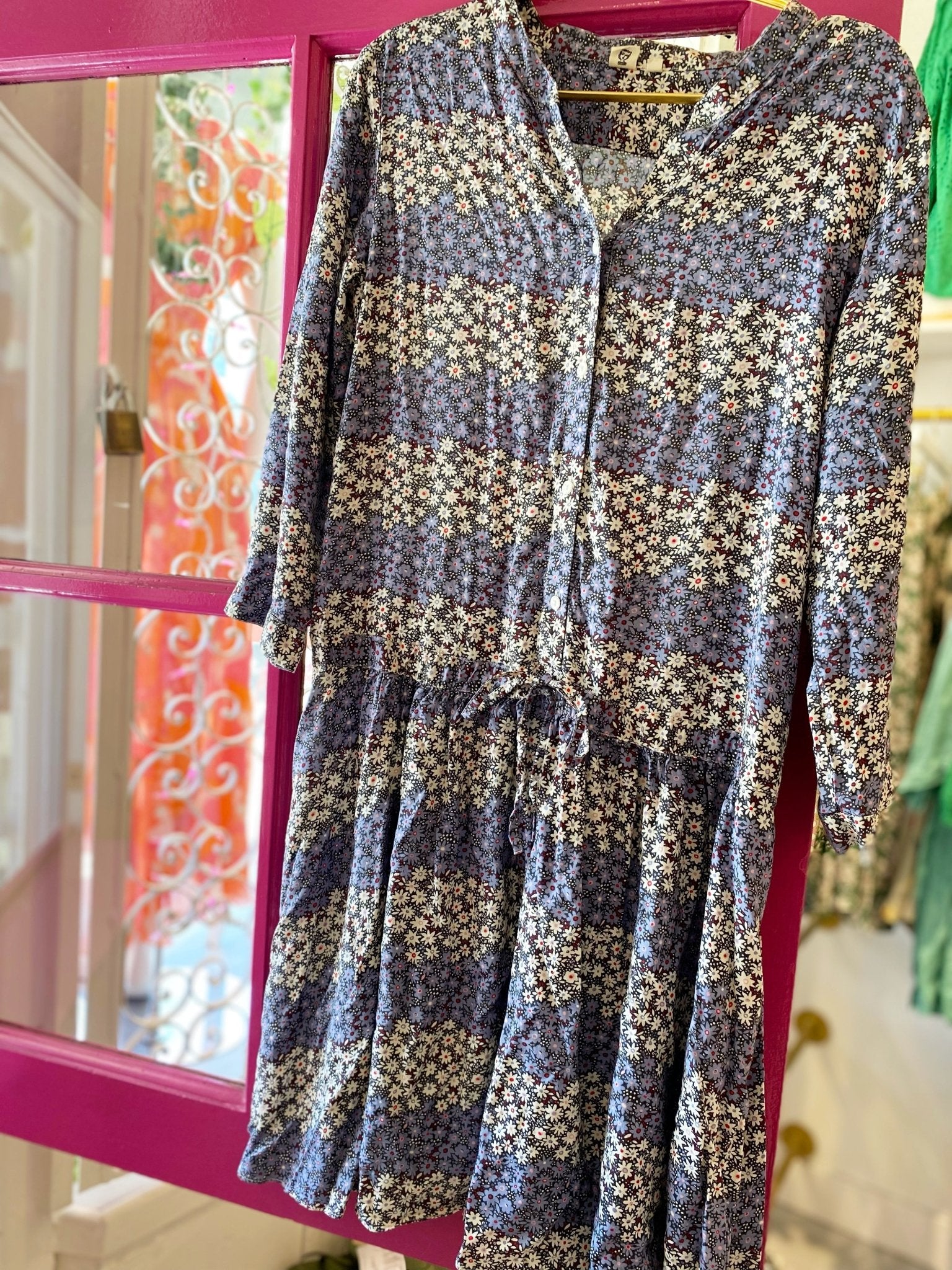 Drop Waist Babydoll - Polkadots & Moonbeams LAVintageDrop Waist Babydoll