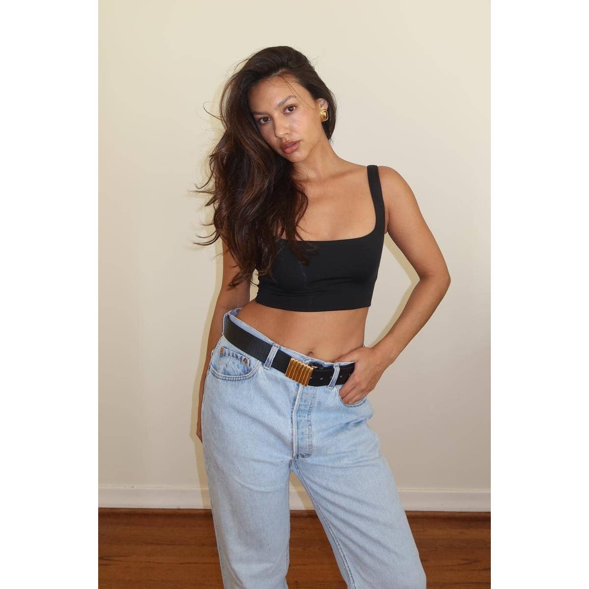 Double Layered Crop Tank