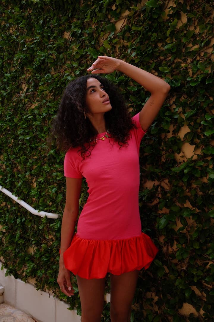 Luna Cloud Mini Dress