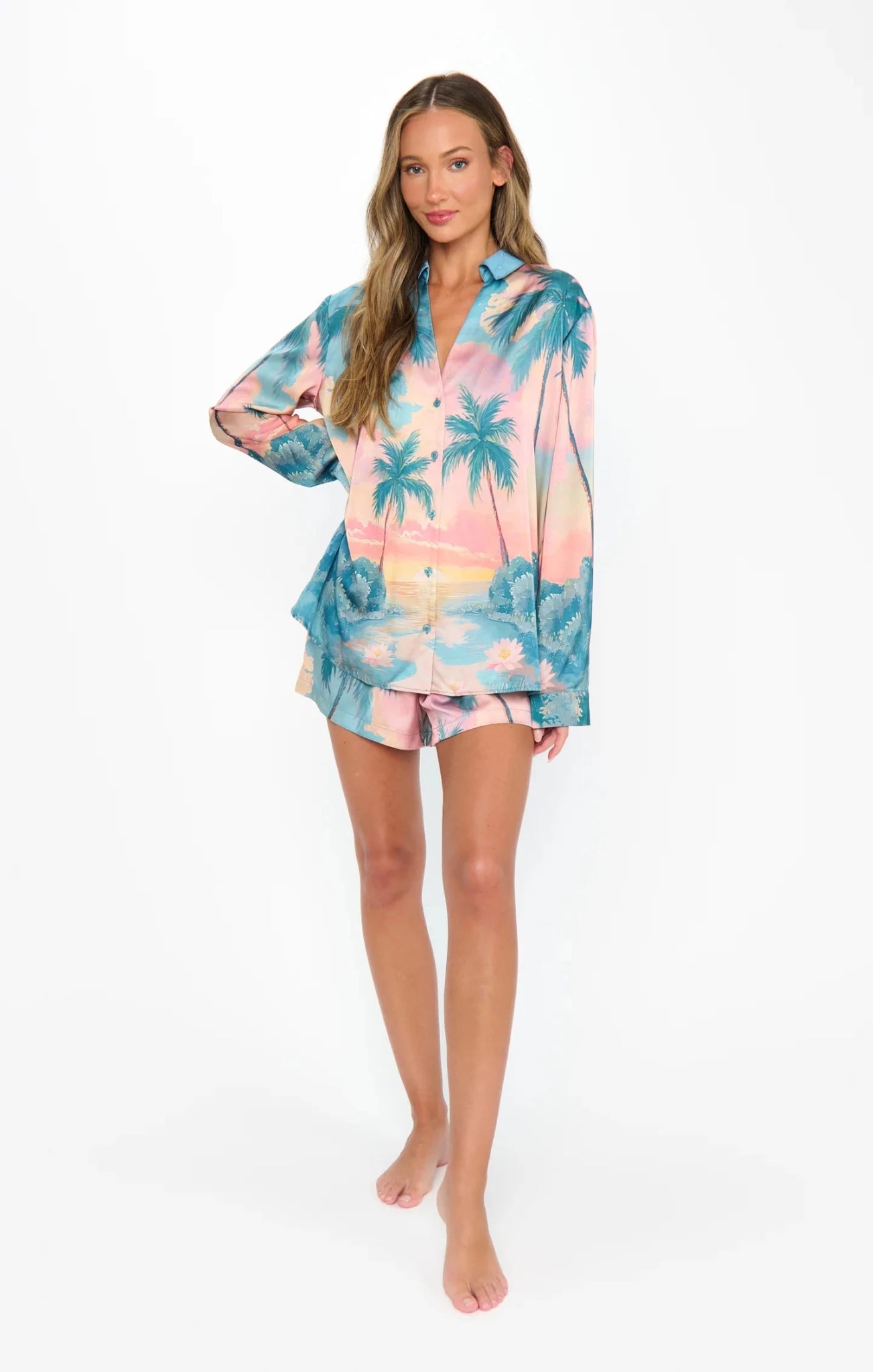 Early Riser PJ Set Sunset Cove - Polkadots & Moonbeams LAShow Me Your MumuXSEarly Riser PJ Set Sunset Cove