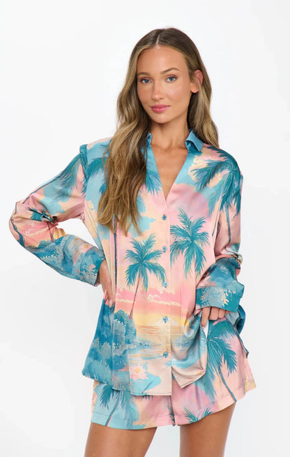 Early Riser PJ Set Sunset Cove - Polkadots & Moonbeams LAShow Me Your MumuXSEarly Riser PJ Set Sunset Cove