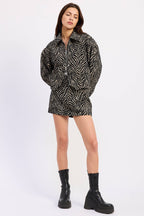 Zebra Zip Jacket
