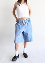 Eco - Denim Jorts - Polkadots & Moonbeams LAAmerican Recycled ClothingS/MEco - Denim Jorts