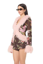 Simone Top - Chocolate Rose