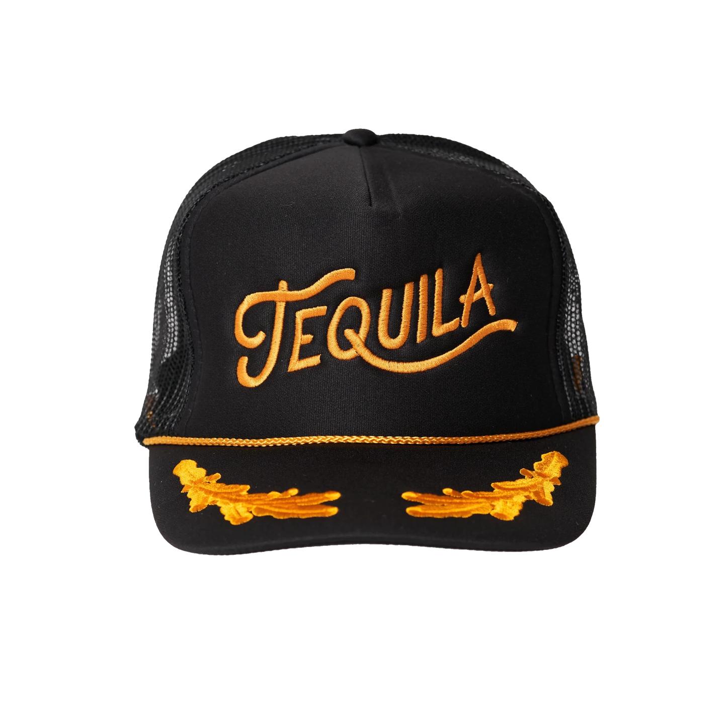 Embroidered Trucker Hats - Polkadots & Moonbeams LALocal BeachBlackPARTY CAPTAINEmbroidered Trucker Hats