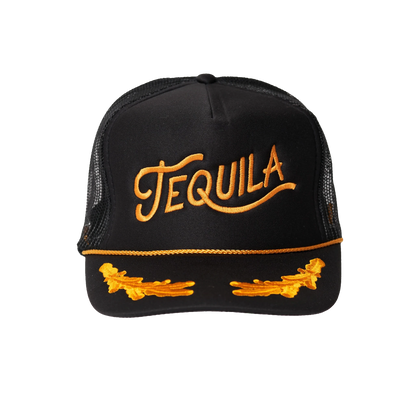 Embroidered Trucker Hats - Polkadots & Moonbeams LALocal BeachBlackPARTY CAPTAINEmbroidered Trucker Hats