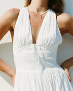 Emmaline Maxi Dress - Polkadots & Moonbeams LALSpaceWhiteXSEmmaline Maxi Dress