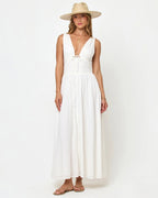 Emmaline Maxi Dress - Polkadots & Moonbeams LALSpaceWhiteXSEmmaline Maxi Dress