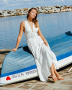 Emmaline Maxi Dress - Polkadots & Moonbeams LALSpaceWhiteXSEmmaline Maxi Dress