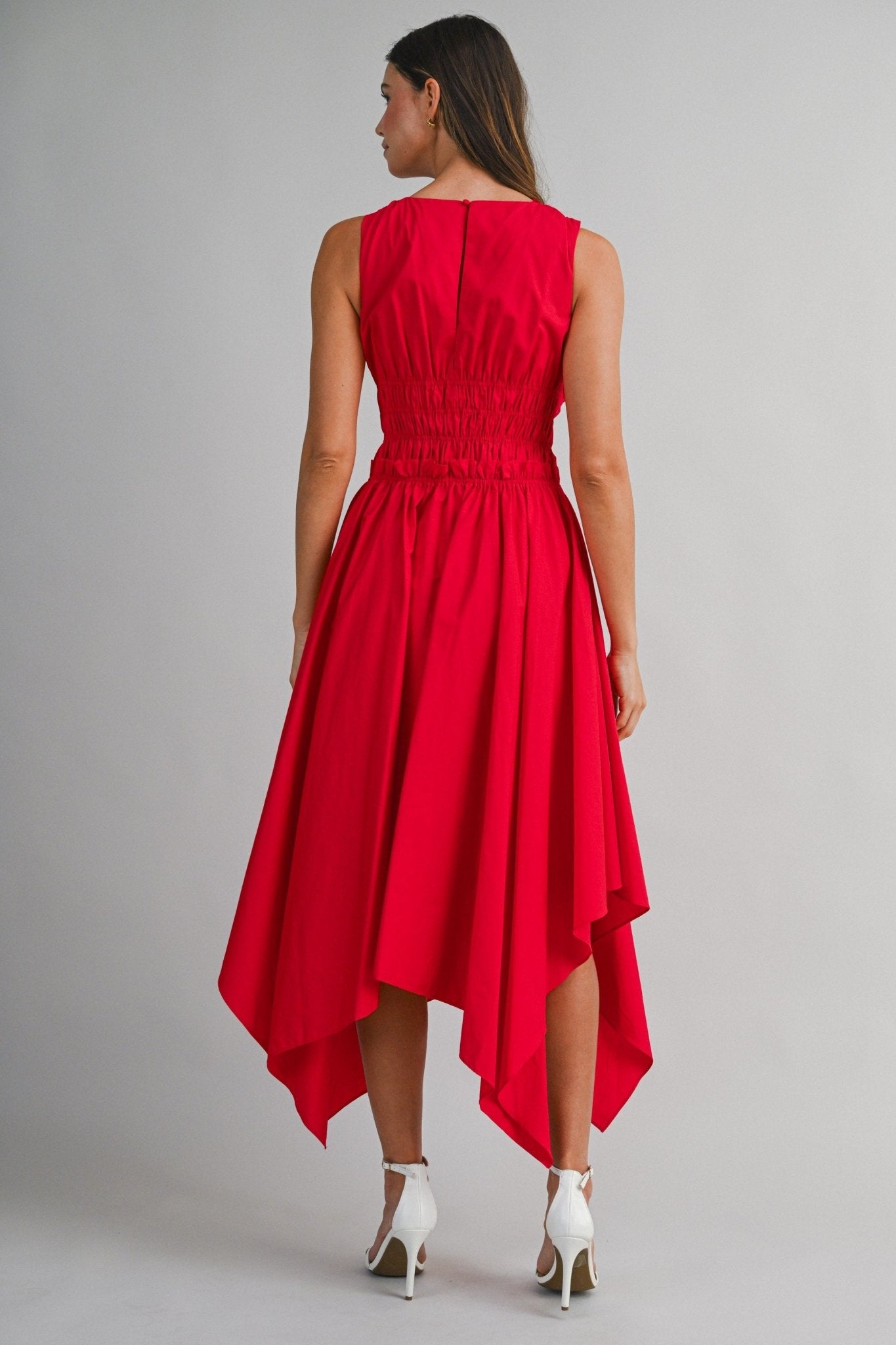 Essex Midi - Polkadots & Moonbeams LAPolkadots & MoonbeamsRedSEssex Midi