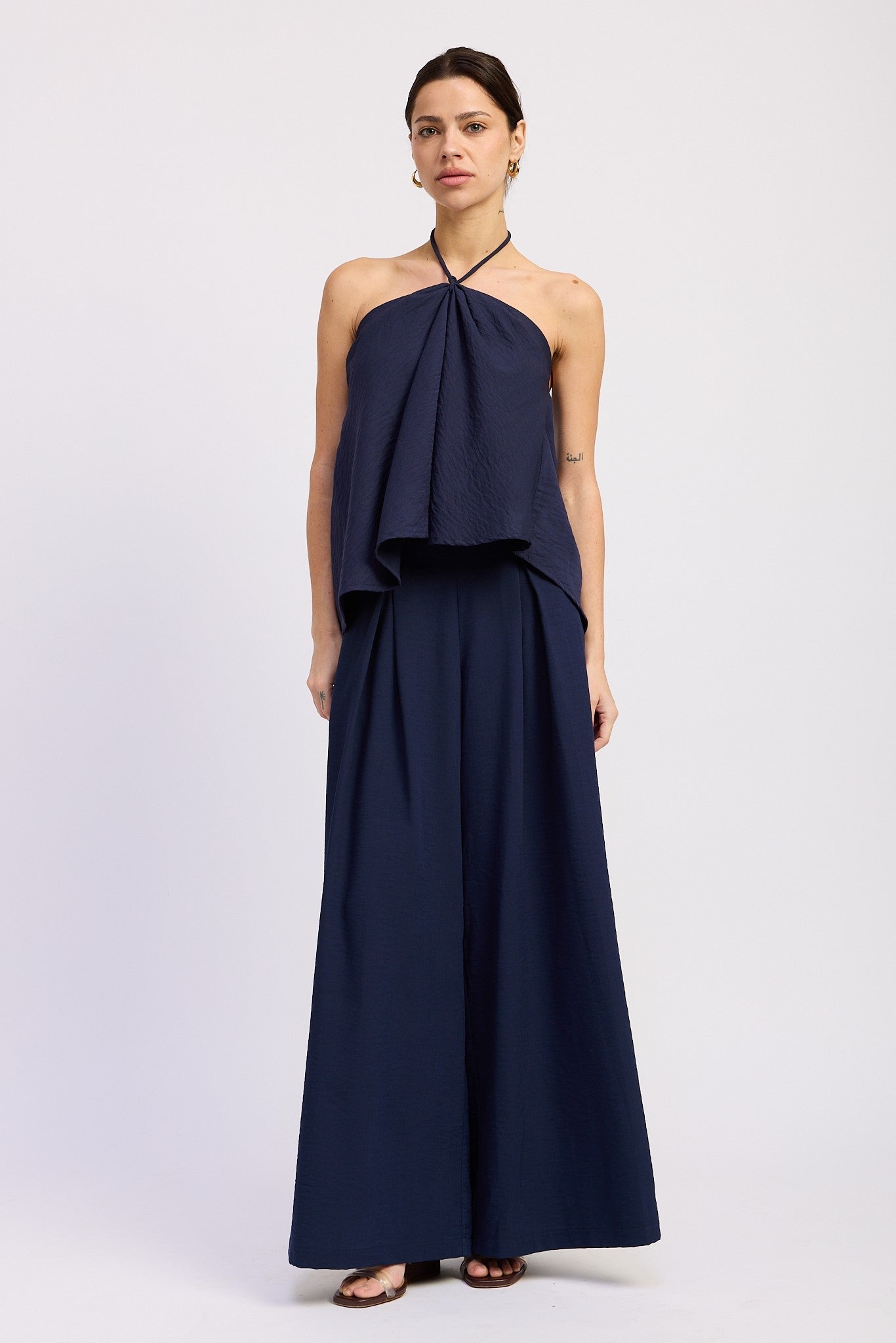 Extra Wide Leg Pants - Polkadots & Moonbeams LAPolkadots & MoonbeamsNAVYSExtra Wide Leg Pants