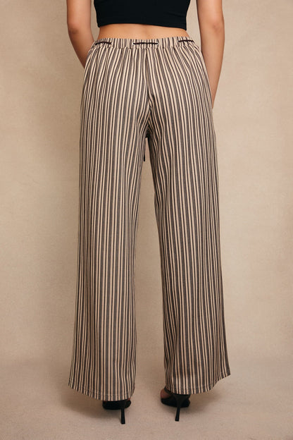 Eyelet Drawstring Pants