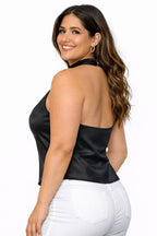 EZ Halter - Polkadots & Moonbeams LAPolkadots & Moonbeams LABLACKXSEZ Halter