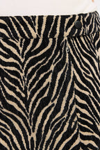 Zebra Mini Skirt