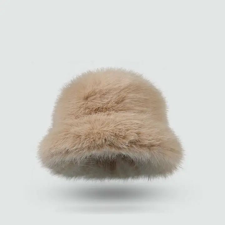 Faux Fur Bucket Hat - Polkadots & Moonbeams LAPolkadots & MoonbeamsBrownFaux Fur Bucket Hat