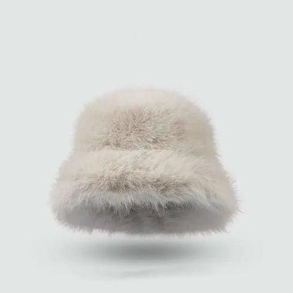 Faux Fur Bucket Hat - Polkadots & Moonbeams LAPolkadots & MoonbeamsBrownFaux Fur Bucket Hat