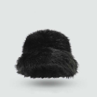 Faux Fur Bucket Hat - Polkadots & Moonbeams LAPolkadots & MoonbeamsBrownFaux Fur Bucket Hat