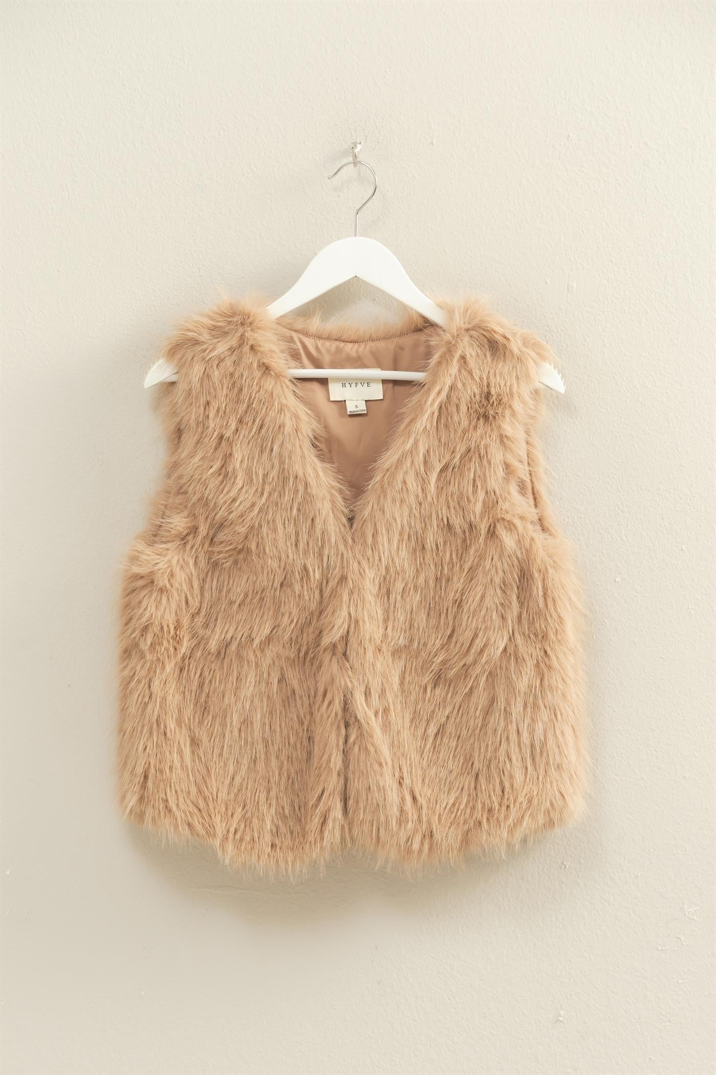 Cropped Fur Vest