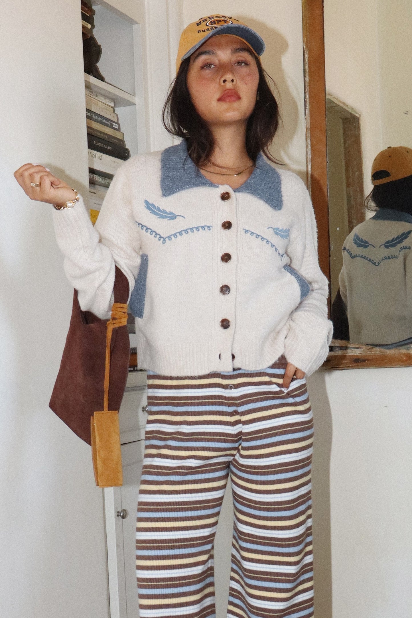 Feather Western Sweater