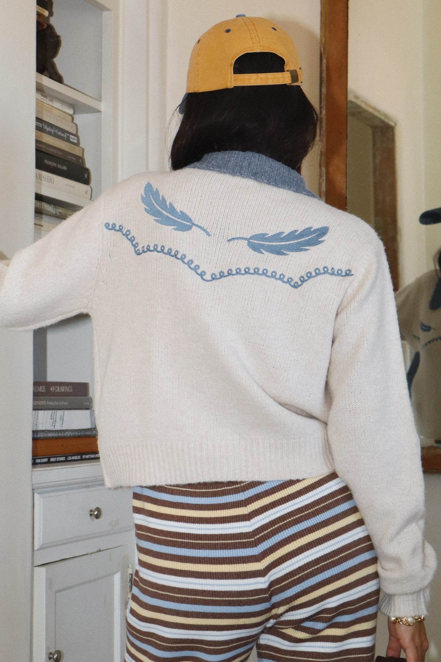 Feather Western Sweater