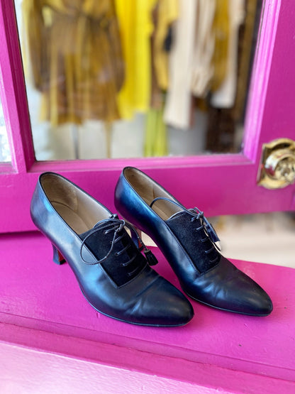 Ferragamo Vintage Shoe - Polkadots & Moonbeams LAVintageFerragamo Vintage Shoe