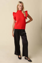 Maggie Satin Track Pants