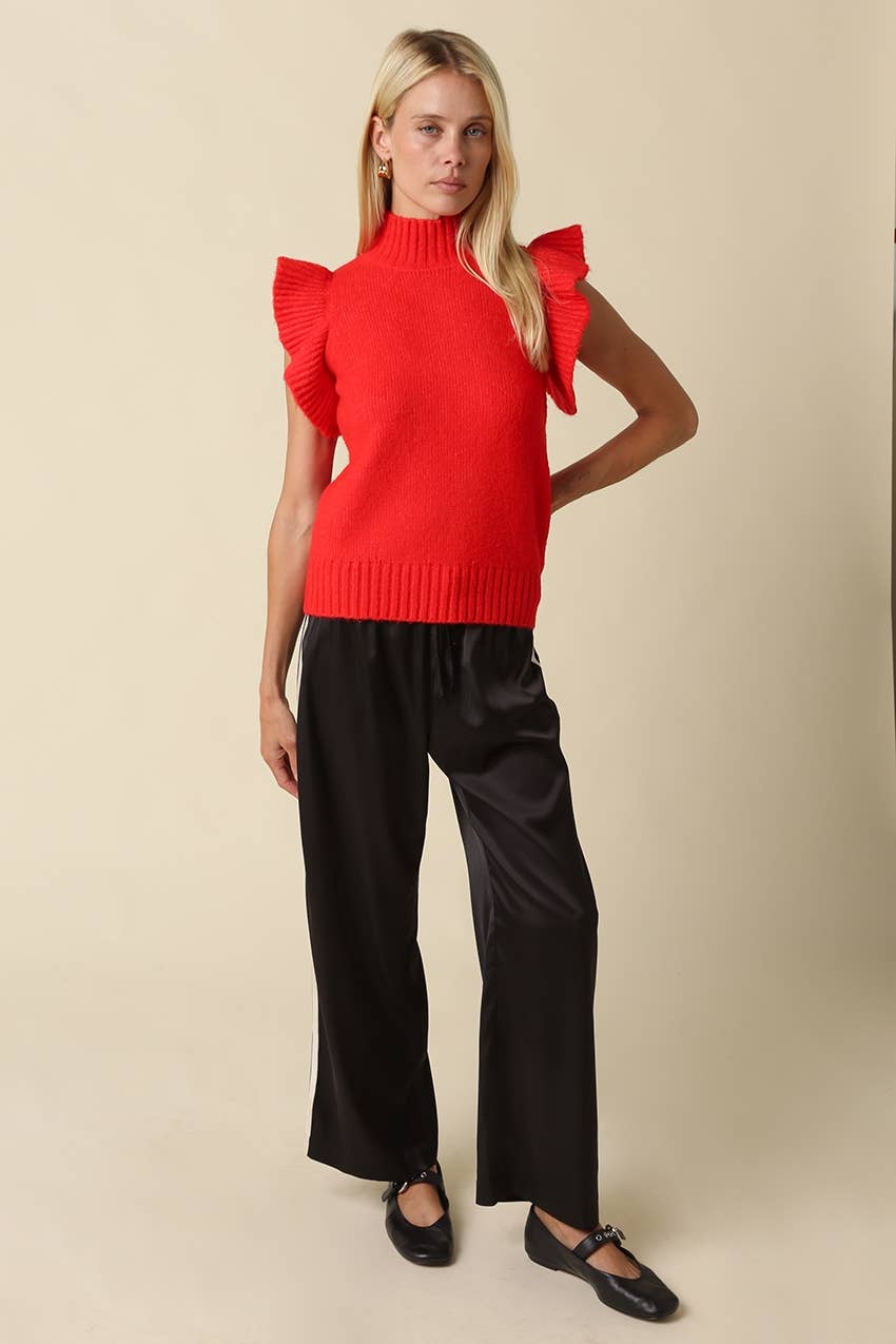 Maggie Satin Track Pants