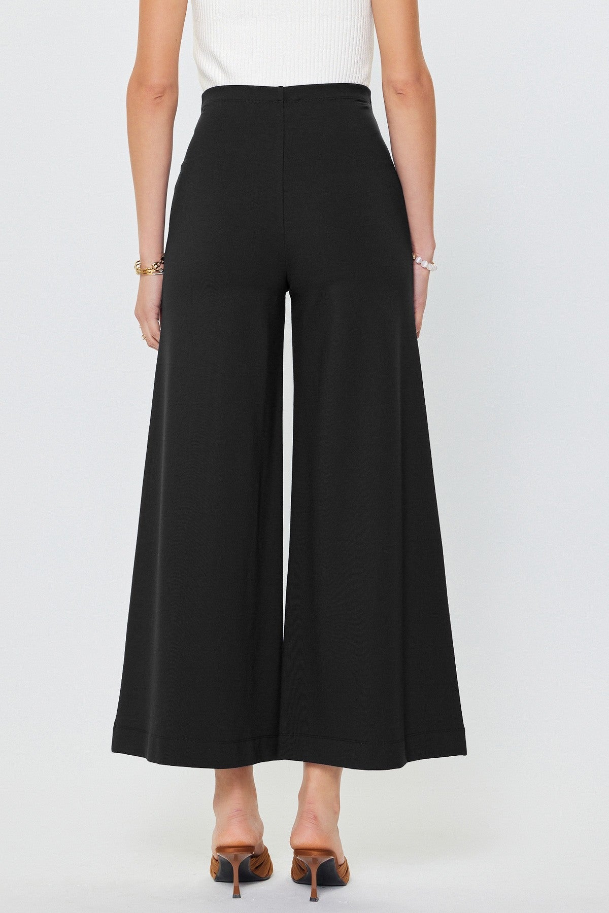 Flared Ponte Pants - Polkadots & Moonbeams LAPolkadots & MoonbeamsNavyXSFlared Ponte Pants