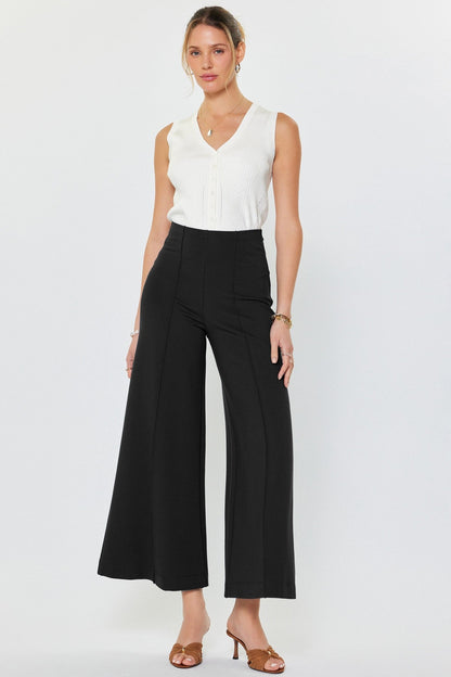 Flared Ponte Pants - Polkadots & Moonbeams LAPolkadots & MoonbeamsNavyXSFlared Ponte Pants