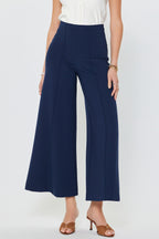 Flared Ponte Pants - Polkadots & Moonbeams LAPolkadots & MoonbeamsNavyXSFlared Ponte Pants