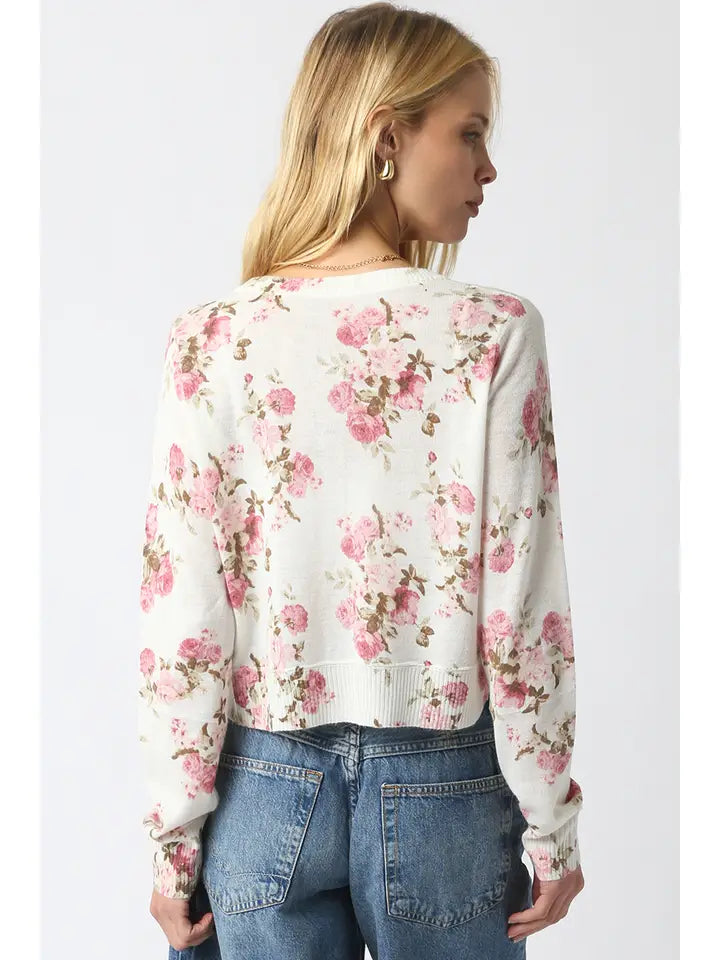 Hallie Floral Cardigan