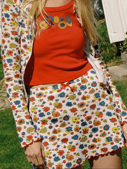 Floral Darcy Skort - Polkadots & Moonbeams LALisa Says GahXSFloral Darcy Skort