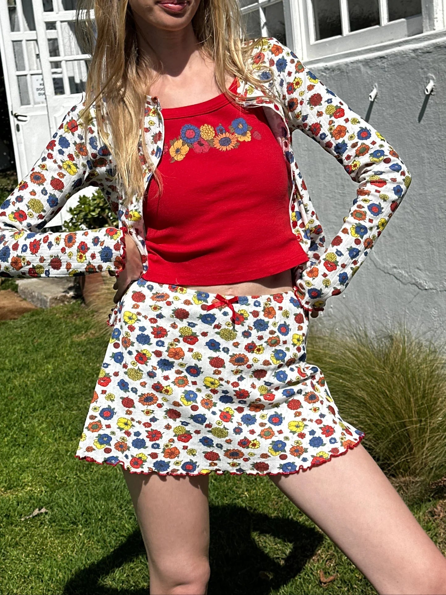 Floral Darcy Skort - Polkadots & Moonbeams LALisa Says GahXSFloral Darcy Skort