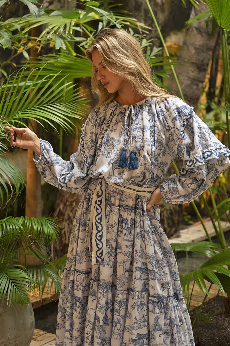 Francesa Maxi Dress - Polkadots & Moonbeams LAMiss JuneOSBLUEFrancesa Maxi Dress