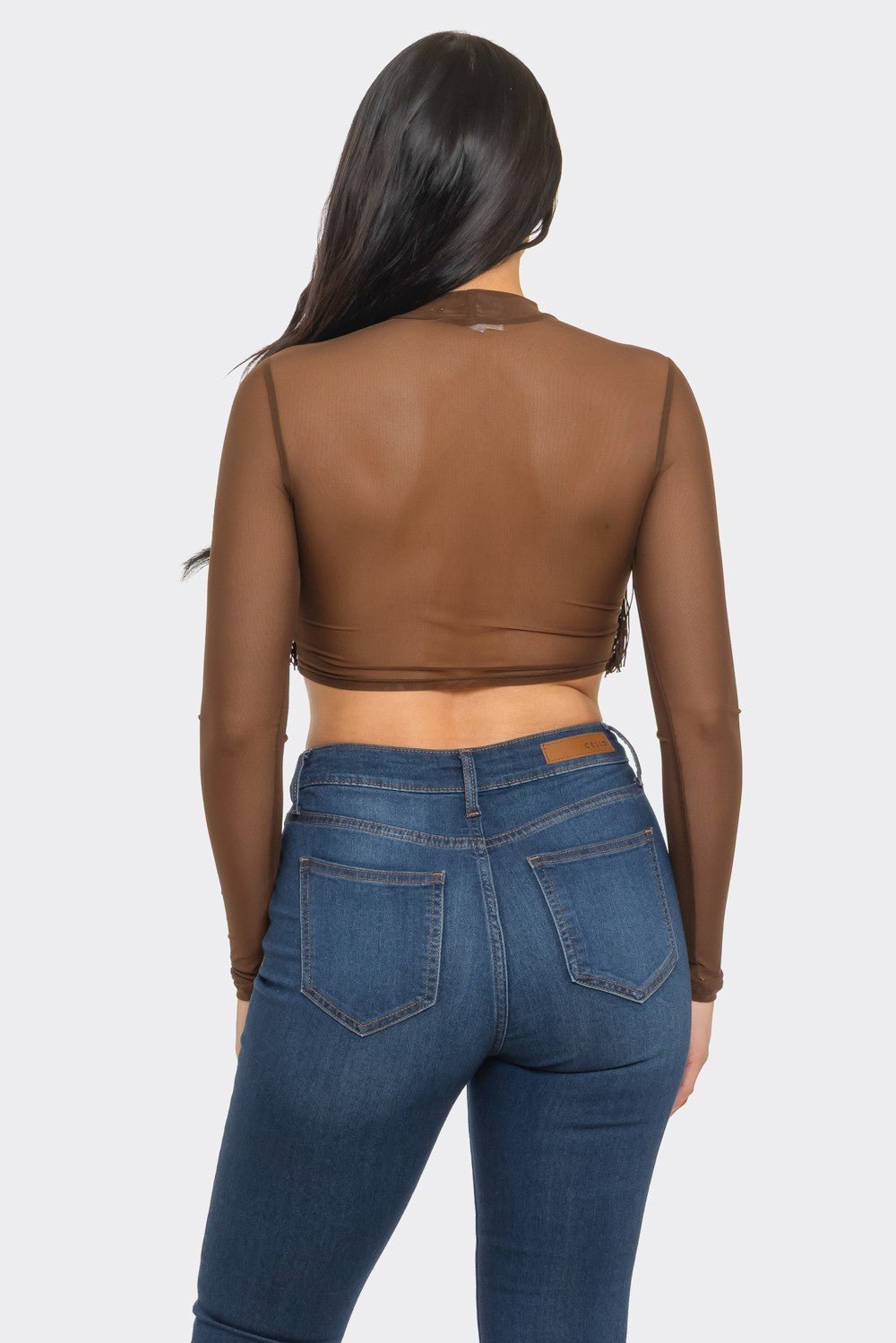 Fringe Crop Top - Polkadots & Moonbeams LAPolkadots & MoonbeamsBrownSFringe Crop Top