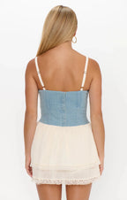 Geneva Mini Dress - Polkadots & Moonbeams LAShow Me Your MumuXSGeneva Mini Dress