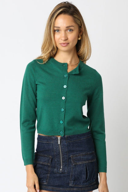 Gianna Cardigan - Polkadots & Moonbeams LAPolkadots & MoonbeamsGreenSGianna Cardigan