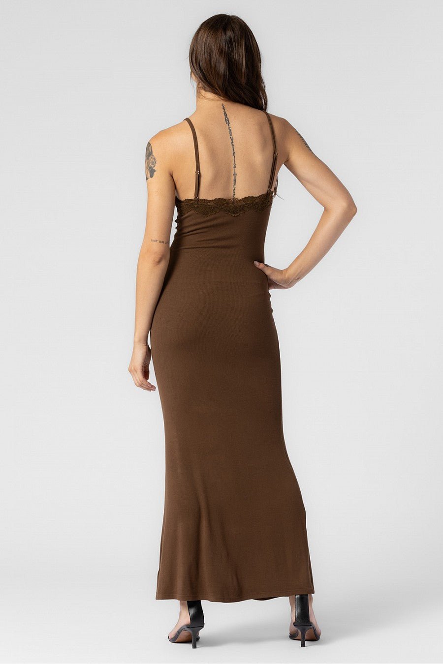 Gina Ribbed Maxi - Polkadots & Moonbeams LABeige BotanySmallGina Ribbed Maxi