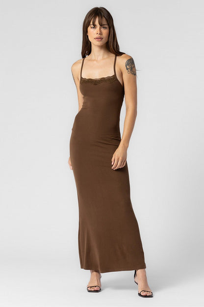 Gina Ribbed Maxi - Polkadots & Moonbeams LABeige BotanySmallGina Ribbed Maxi