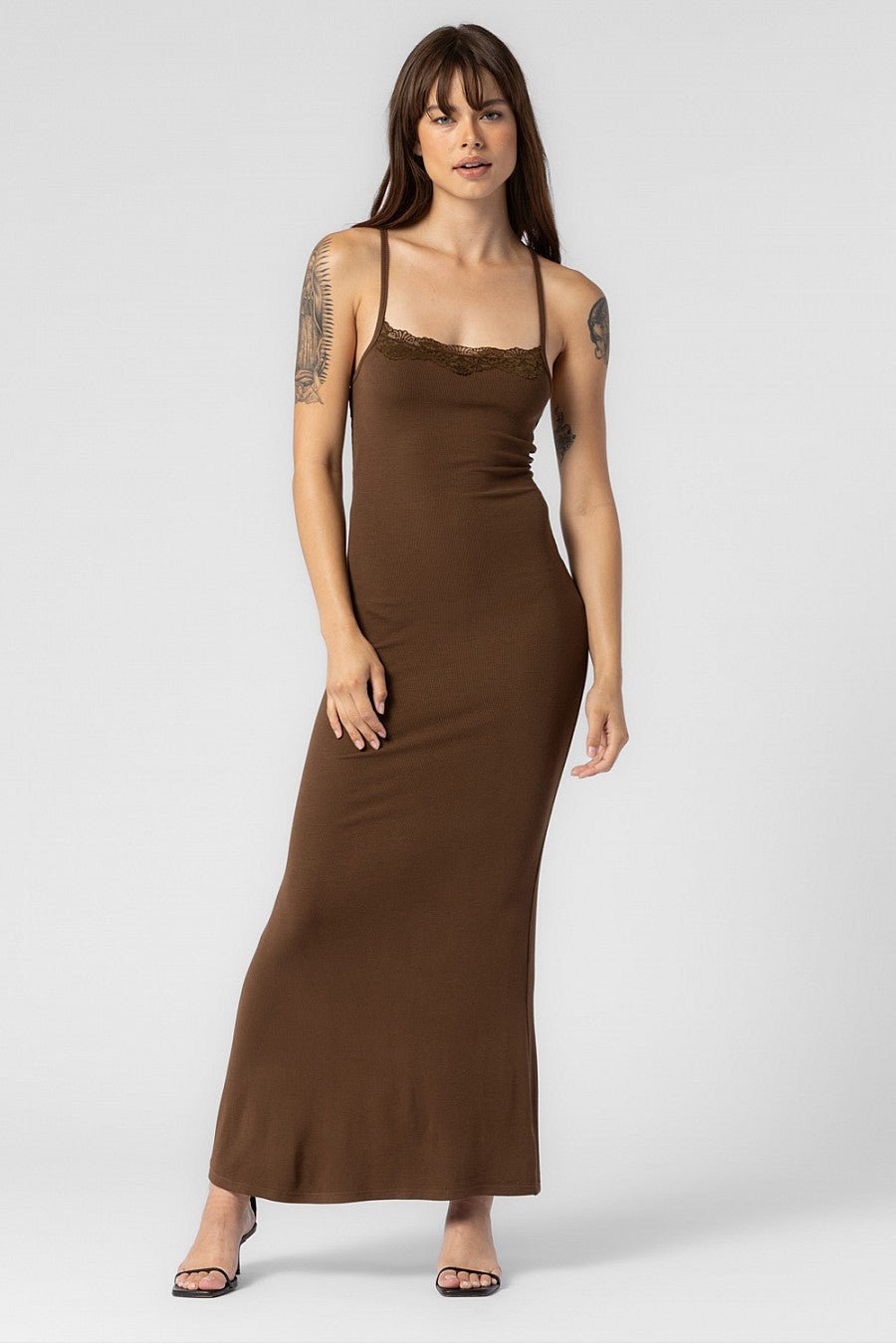 Gina Ribbed Maxi - Polkadots & Moonbeams LABeige BotanySmallGina Ribbed Maxi