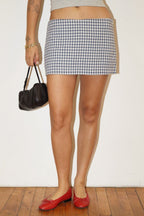 Gingham Skort - Polkadots & Moonbeams LABailey RoseBLUEXSGingham Skort
