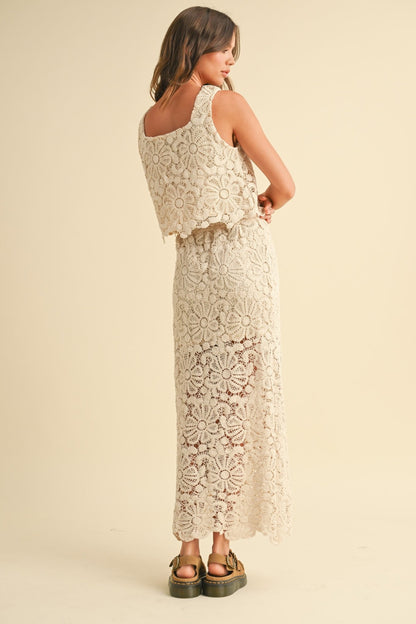 Goldie Crochet Top - Polkadots & Moonbeams LAPolkadots & MoonbeamsBeigeSGoldie Crochet Top