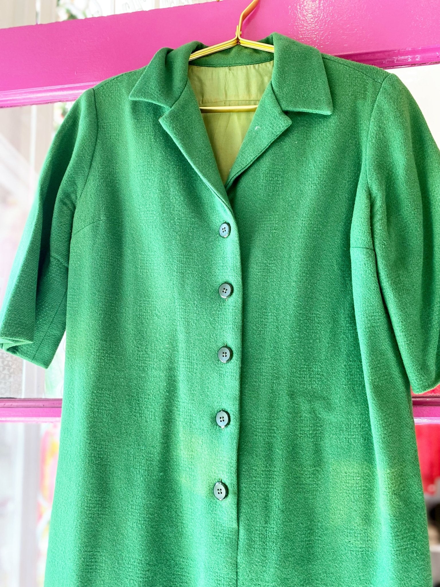 Golf 50s Shift - Polkadots & Moonbeams LAVintageGREENGolf 50s Shift