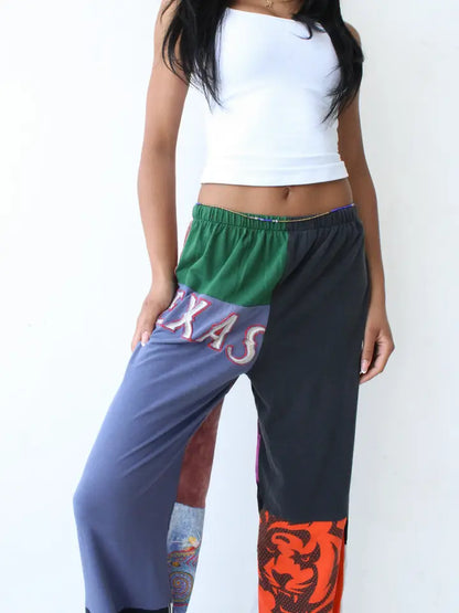 Recycled Graphic Tee Pants