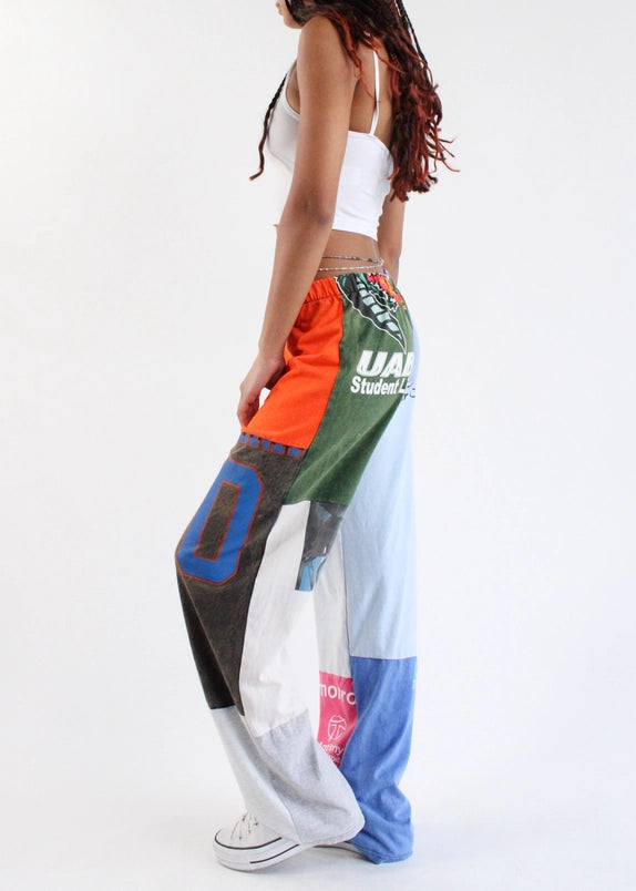 Recycled Graphic Tee Pants