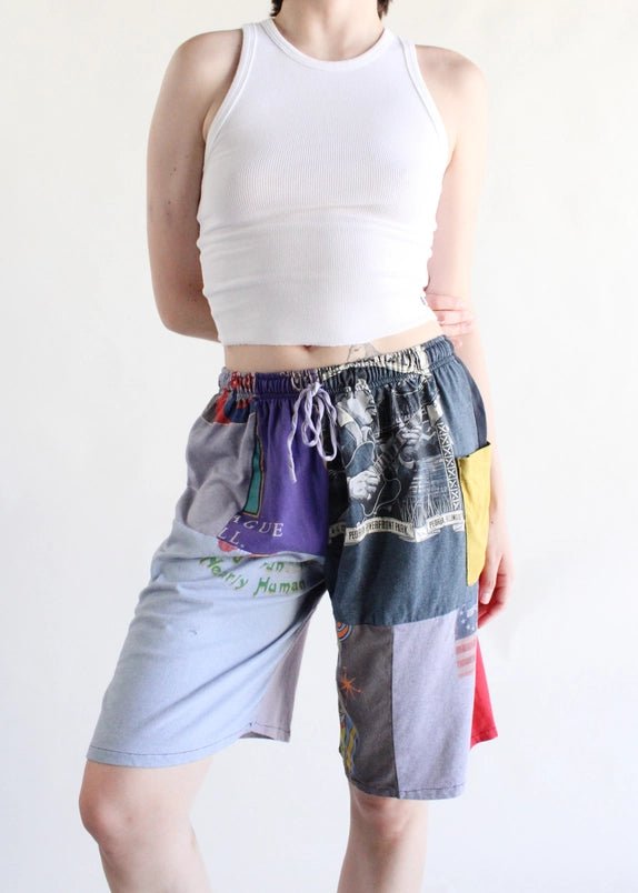 Graphic Jorts - Polkadots & Moonbeams LAAmerican Recycled ClothingS/MGraphic Jorts