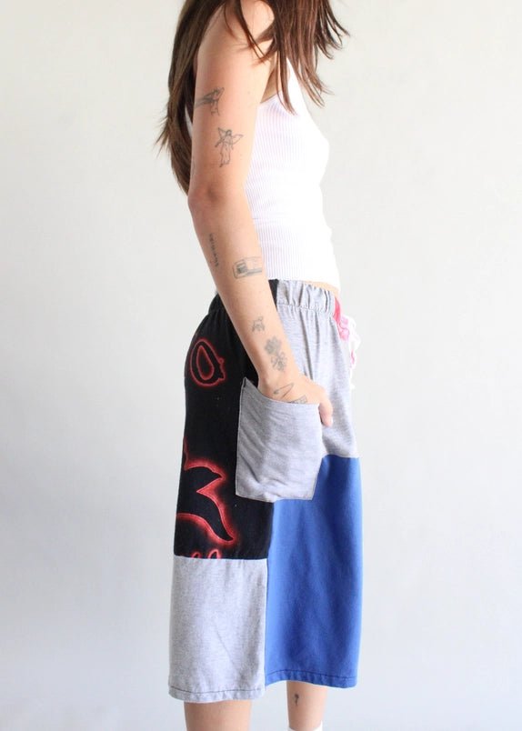 Graphic Jorts - Polkadots & Moonbeams LAAmerican Recycled ClothingS/MGraphic Jorts