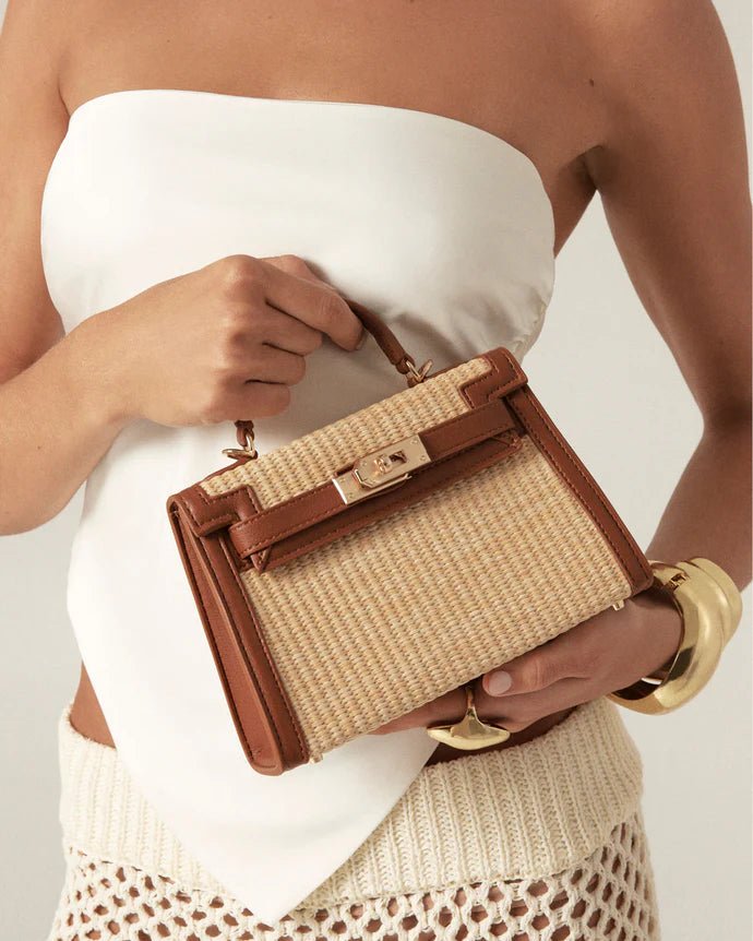 Hariette Handle Bag - Polkadots & Moonbeams LABilliniTanHariette Handle Bag