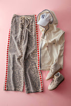 Heart Trim Leopard Pants - Polkadots & Moonbeams LAPolkadots & MoonbeamsSHeart Trim Leopard Pants